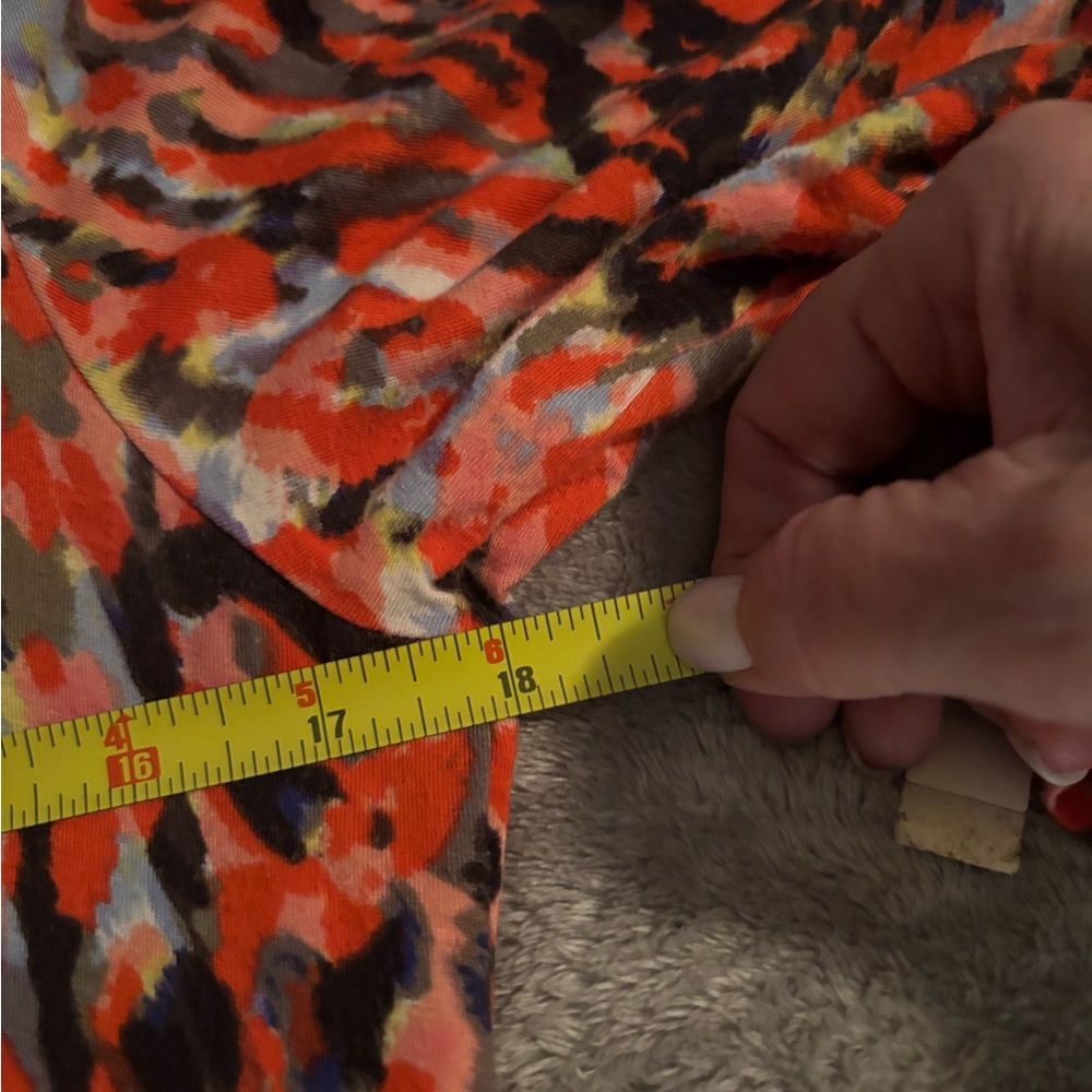 EUC CABI ABSTRACT WATERCOLOR DRESS - Picture 4 of 6